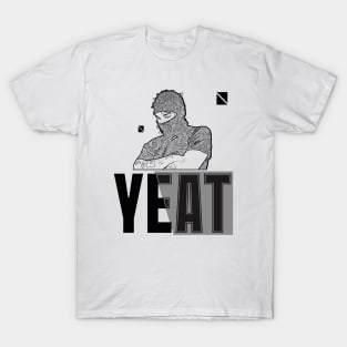 YEAT // Rapper / Black Retro T-Shirt